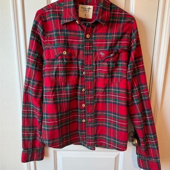 Abercrombie & Fitch Other - ✨Y2K✨ Abercrombie & Fitch Plaid Button-Up